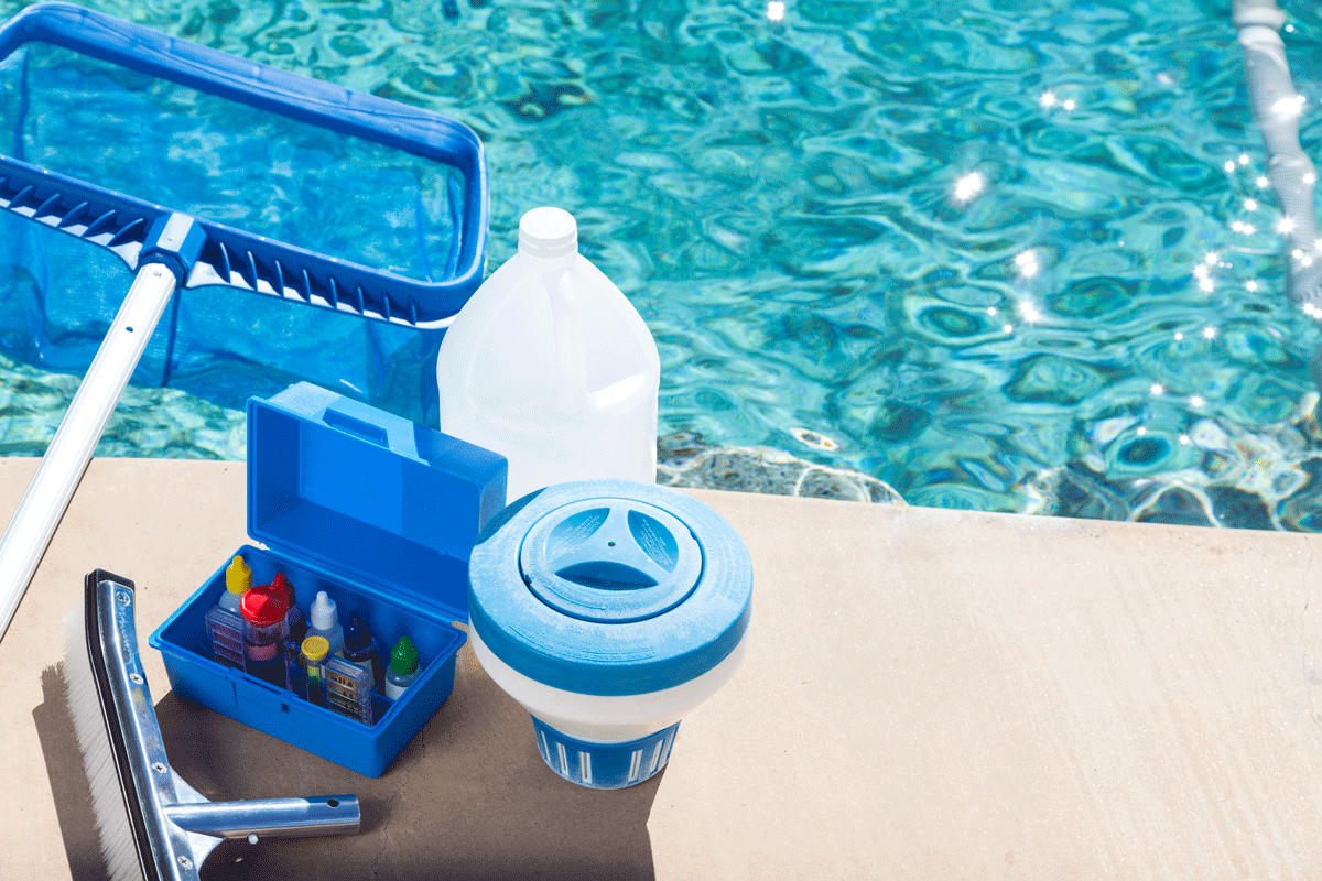 Pool Cleaning Materials - Ormond Beach, FL - Blue Horizon Pool Care Inc.